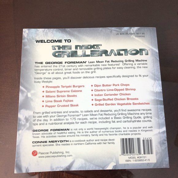 George Foreman cookbook - Picture 2 of 2